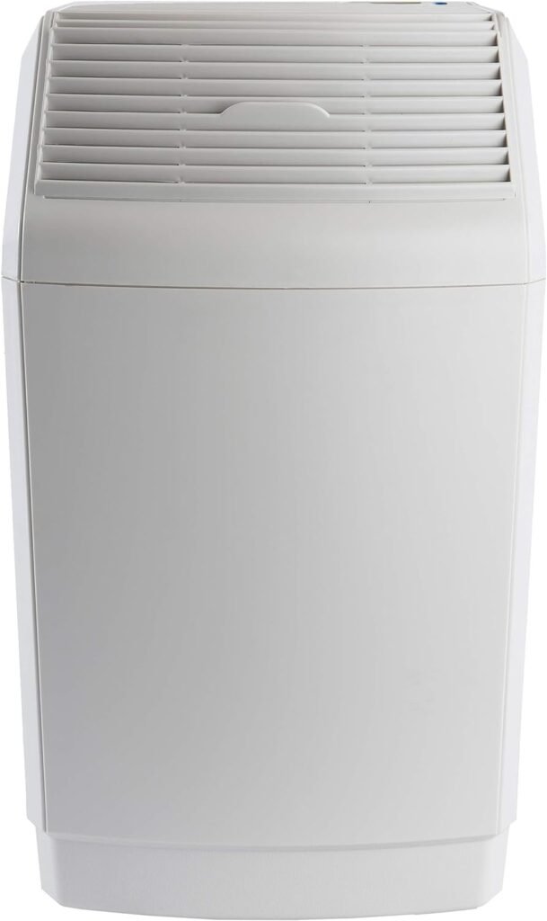 AIRCARE Space Saver Large Evaporative Whole House Commercial 6 Gallon Humidifier for Large Rooms 2,700 sq ft. With Digital Controls, Auto Humidistat and Automatic Shut Off