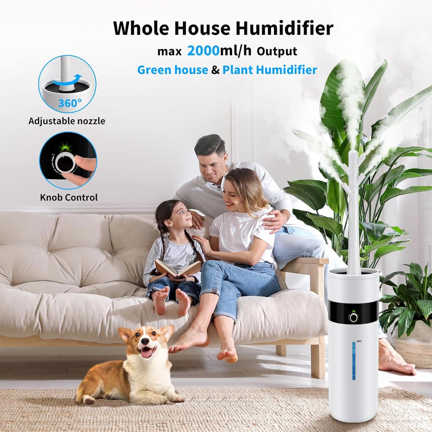 Tower Humidifiers for Large Room 1000 sq ft Review